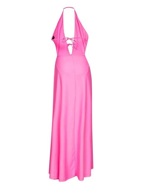 Balenciaga halterneck maxi dress - Pink - zdjęcie produktu nr 2