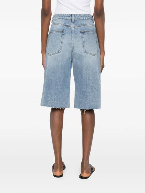 Róhe belt-loops shorts - Blue