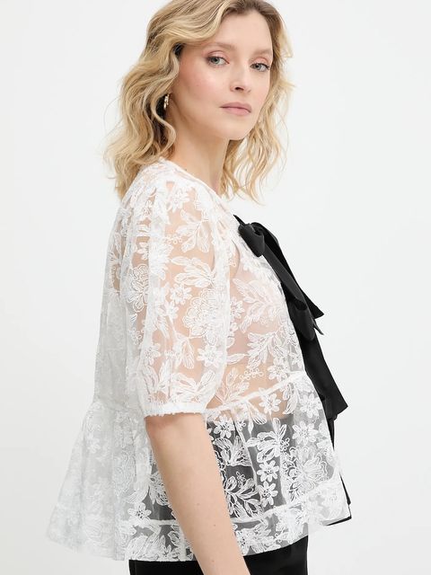 Answear.LAB koszula damska kolor biały regular