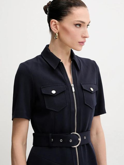 Morgan sukienka RABIK kolor granatowy mini rozkloszowana RABIK - zdjęcie produktu nr 2