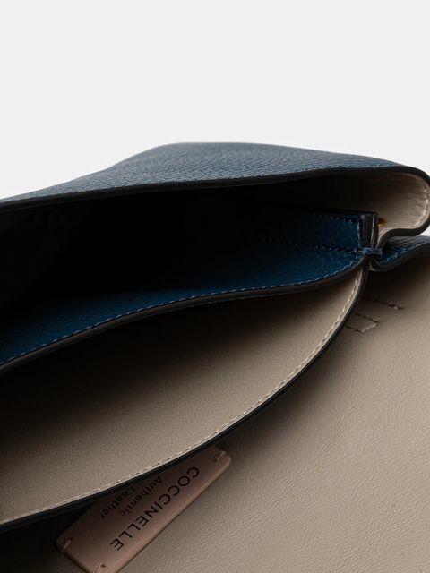 Coccinelle torebka skórzana ARLETTIS kolor niebieski E1 MD5 12 08 01