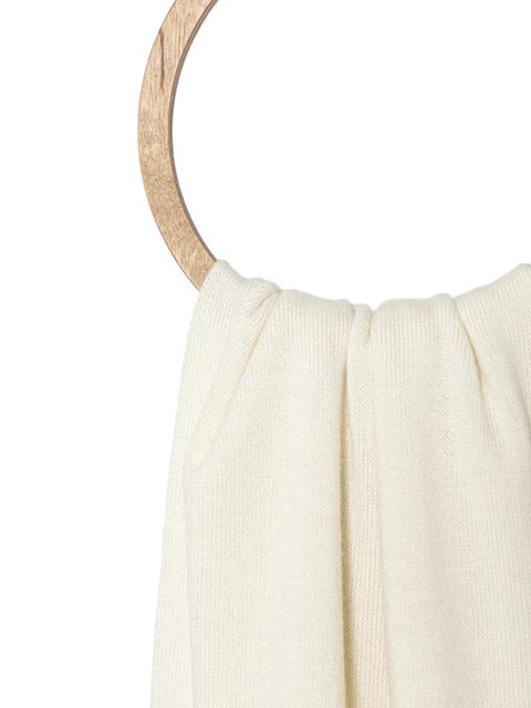 Moschino heart-embellishment scarf - White - zdjęcie produktu nr 2