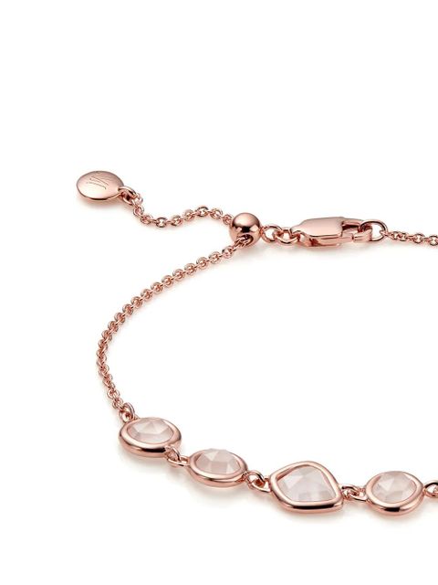 Monica Vinader 18kt rose gold Siren Mini Nugget Cluster bracelet - Pink - zdjęcie produktu nr 2