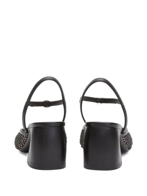 3.1 Phillip Lim square-toe mary-jane pumps - Black - zdjęcie produktu nr 2