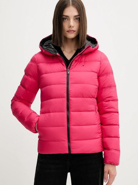 Tommy Jeans kurtka puchowa kolor czerwony zimowa DW0DW21617 - zdjęcie produktu nr 1