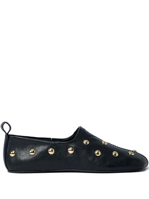 Chloé Rita studded slip-on ballet flats - Black - zdjęcie produktu nr 1
