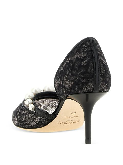Jimmy Choo Aurelie lace pumps - Black