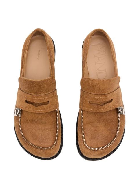 JW Anderson Biker penny loafers - Brown