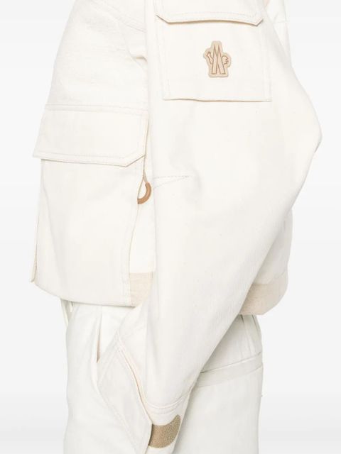 Moncler Grenoble Soignes jacket - Neutrals
