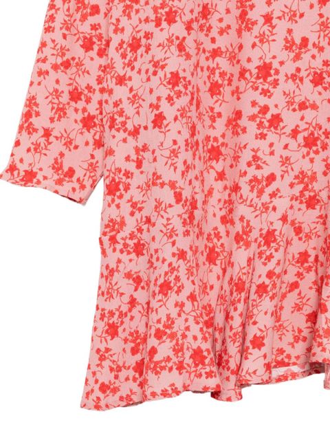 Essentiel Antwerp floral-print mini dress - Pink - zdjęcie produktu nr 2