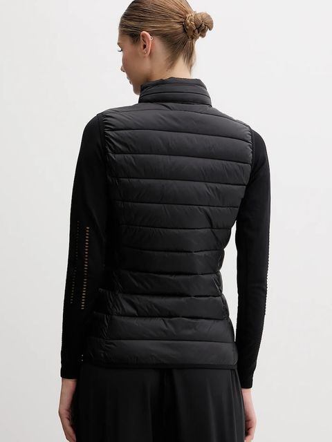 EA7 Emporio Armani bezrękawnik kolor czarny przejściowy AF12477.7W000472