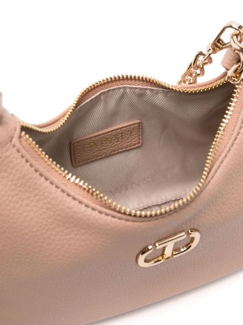 TWINSET Oval T-plaque shoulder bag - Pink