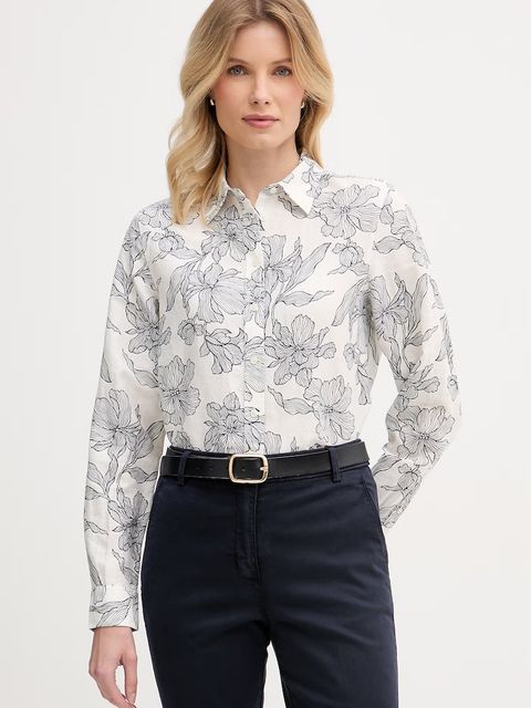 Gant koszula damska z lnem - zdjęcie produktu nr 1