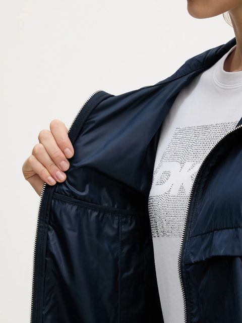 Tommy Hilfiger kurtka kolor granatowy przejściowa WW0WW48001