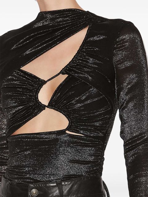 ISABEL MARANT Rose top - Black