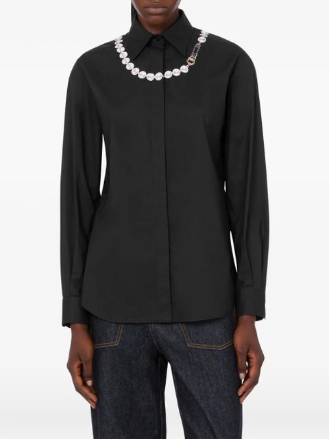 Moschino long-sleeves shirt - Black