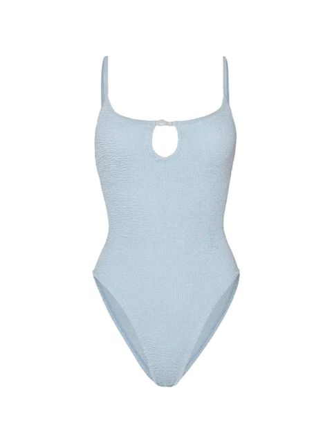 Hunza G Mia beaded swimsuit - Blue - zdjęcie produktu nr 1