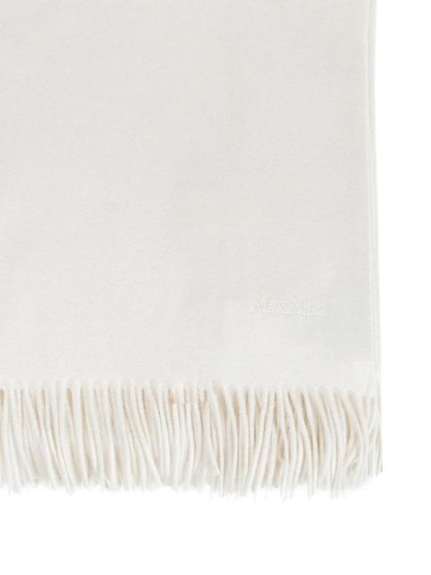 Max Mara fringed scarf - White - zdjęcie produktu nr 2