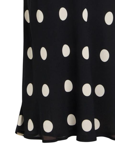 Reformation Layla polka-dot skirt - Black - zdjęcie produktu nr 2