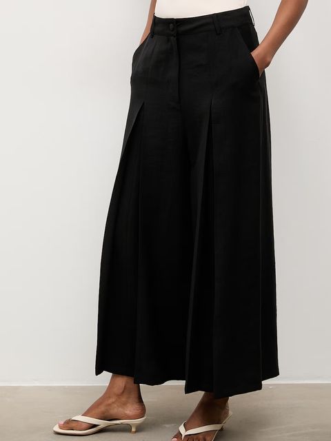 Answear.LAB spodnie culottes damskie z lyocellem - zdjęcie produktu nr 1