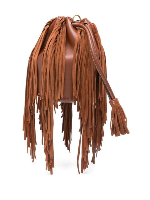 Valentino Garavani VLogo Signature bucket bag - Brown
