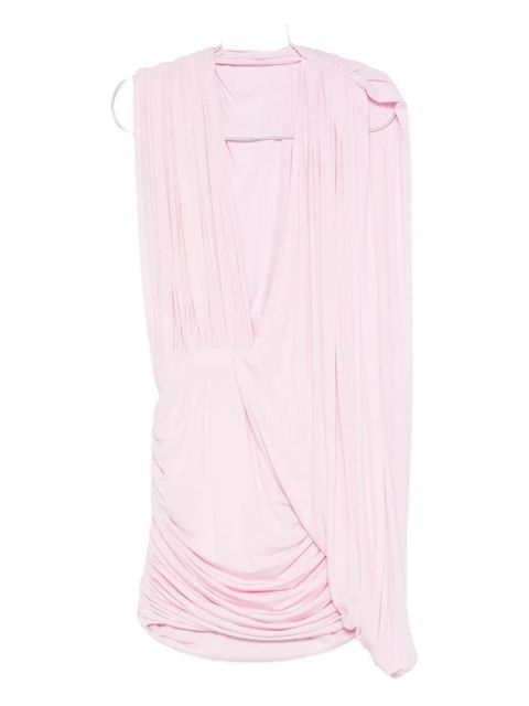 Magda Butrym ruched-detail mini dress - Pink
