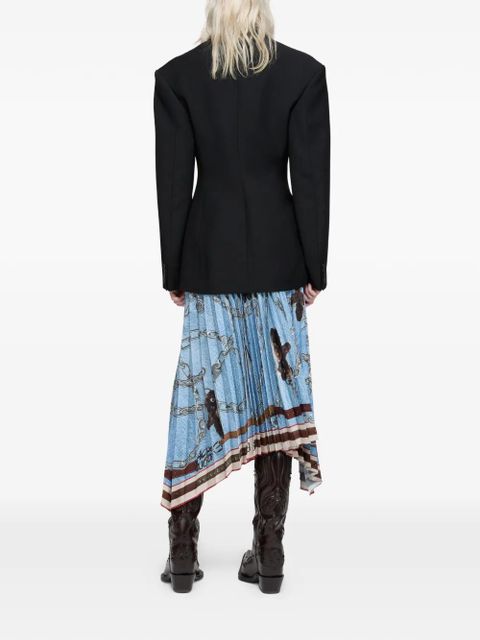 Acne Studios single-breasted blazer - Black - zdjęcie produktu nr 2