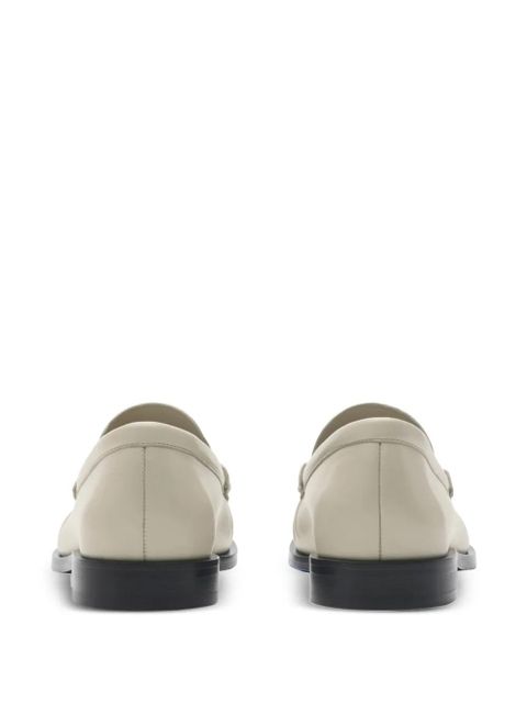 Burberry leather Cadet loafers - Neutrals