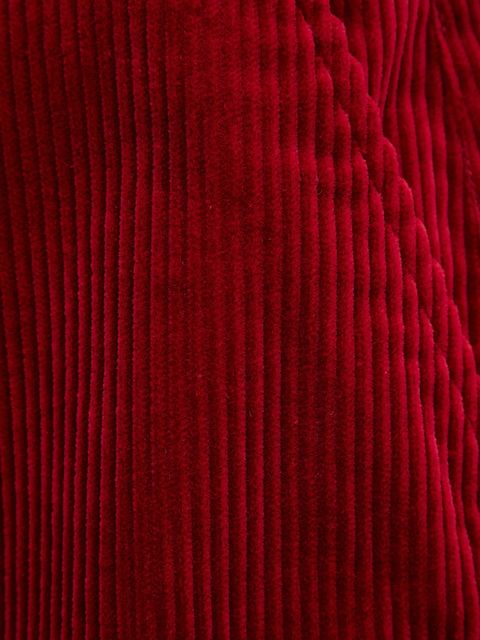 Filippa K spodnie sztruksowe kolor czerwony szerokie high waist 31981