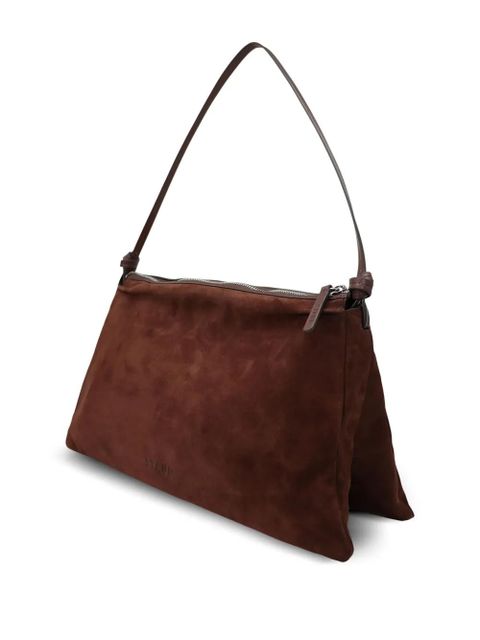 STAUD Vivi suede shoulder bag - Brown - zdjęcie produktu nr 2