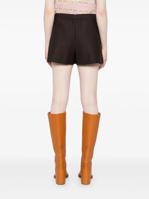 Maje draped skort - Brown