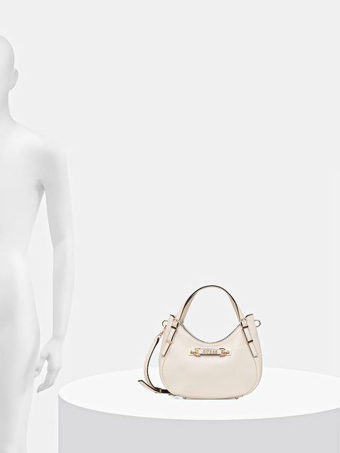 Guess torebka LEFIA kolor biały HWBG96 44050