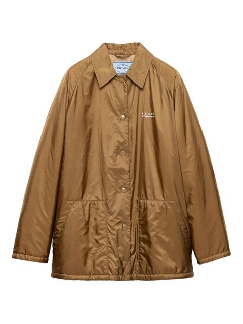 Prada raglan-sleeve jacket - Brown - zdjęcie produktu nr 1