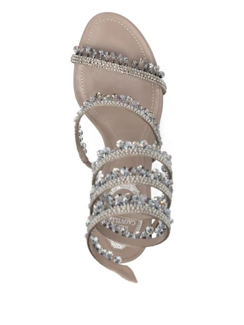 René Caovilla Chandelier sandals - Neutrals