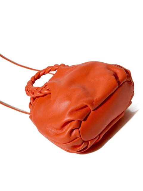 Hereu Bombon braided-handle bucket bag - Orange - zdjęcie produktu nr 2