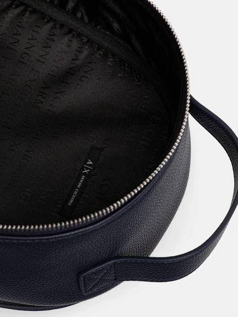 Armani Exchange plecak damski kolor granatowy mały gładki XW000924 AF13676