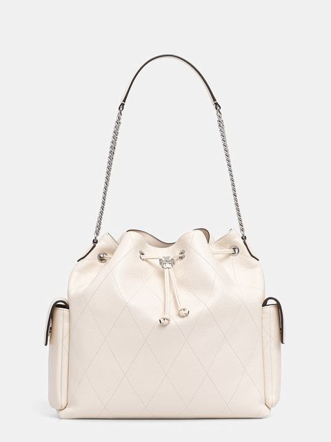 Tory Burch torebka worek damska skórzana Charlie - zdjęcie produktu nr 1