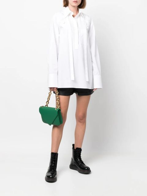 Valentino Garavani flower embroidered shirt - White - zdjęcie produktu nr 2