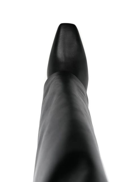 Simkhai 70mm Frejya leather boots - Black