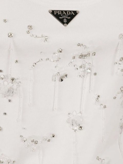 Prada embellished vest - White - zdjęcie produktu nr 2