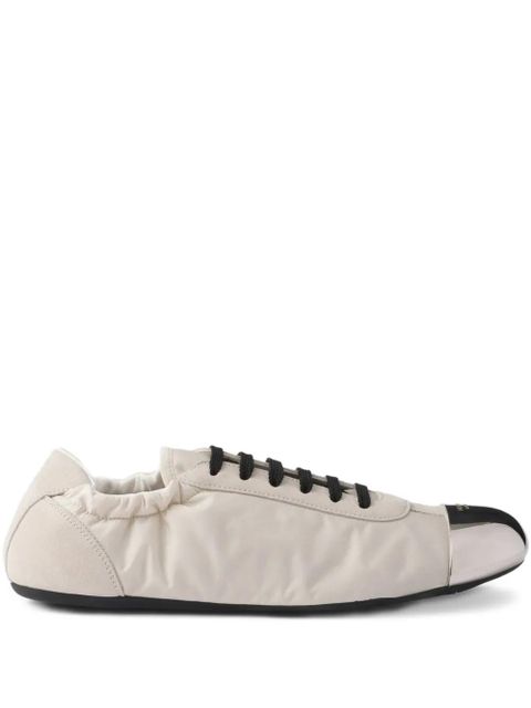 Prada logo-debossed sneakers - Neutrals - zdjęcie produktu nr 1