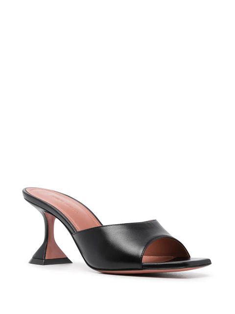 Amina Muaddi 70mm Lupita sandals - Black