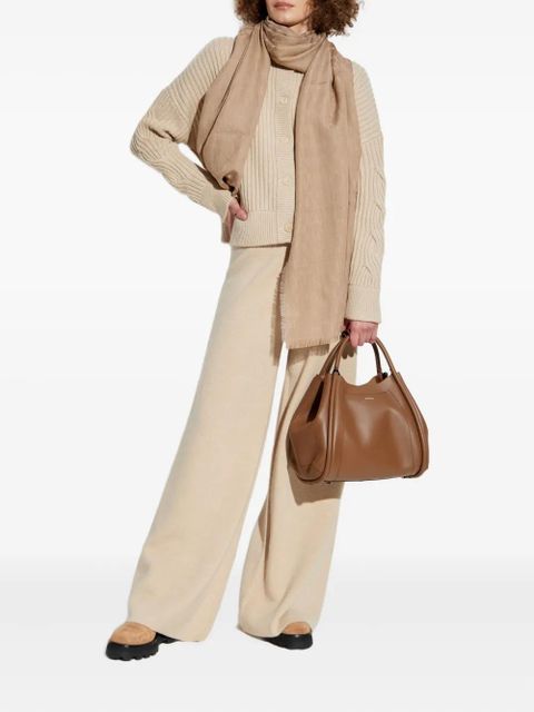 Max Mara cable-knit ribbed cardigan - Neutrals - zdjęcie produktu nr 2