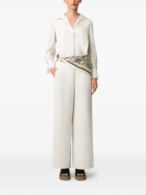 Claudie Pierlot spread-collar blouse - Neutrals - zdjęcie produktu nr 2