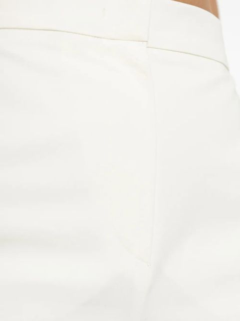 Max Mara Dentice buttoned trousers - White