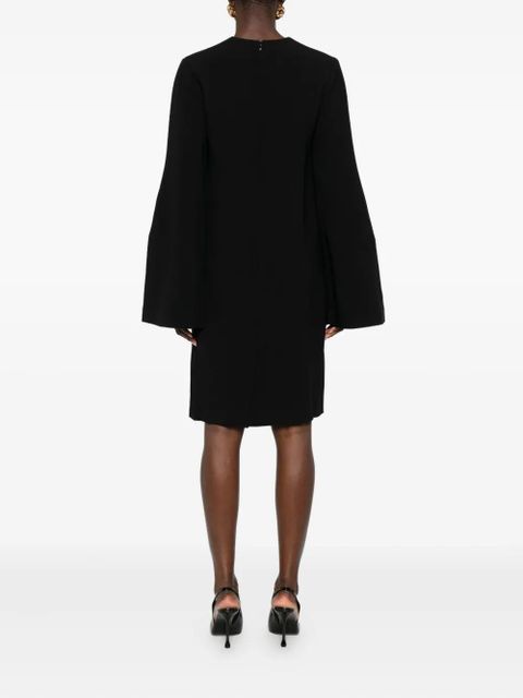 TOTEME bell-sleeve mini dress - Black