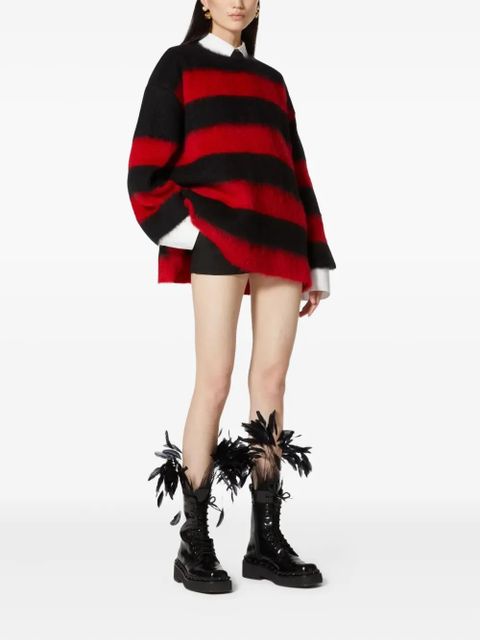 Valentino Garavani mohair sweater - Red - zdjęcie produktu nr 2