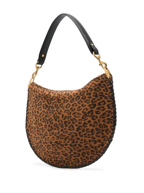 ISABEL MARANT Oskan Soft zip shoulder bag - Brown - zdjęcie produktu nr 2