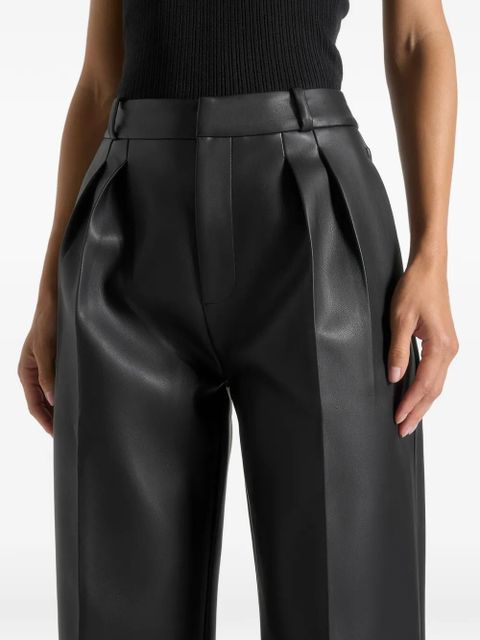 Manière De Voir pleated trousers - Black