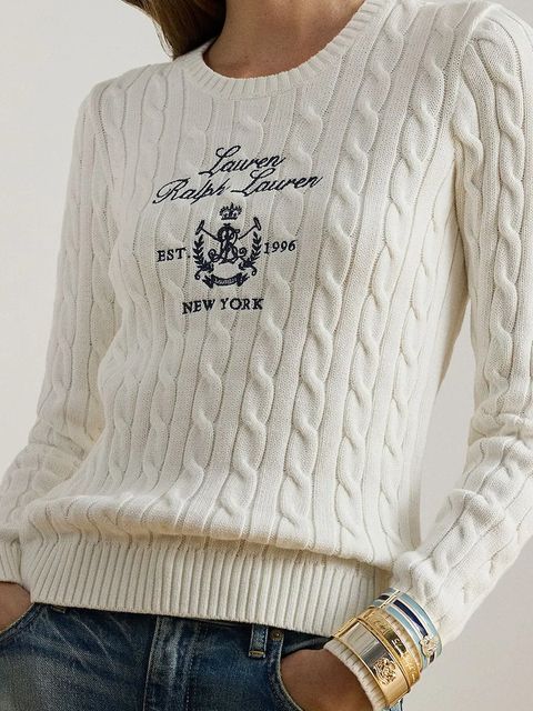 Lauren Ralph Lauren sweter bawełniany damskie kolor biały 200P03508